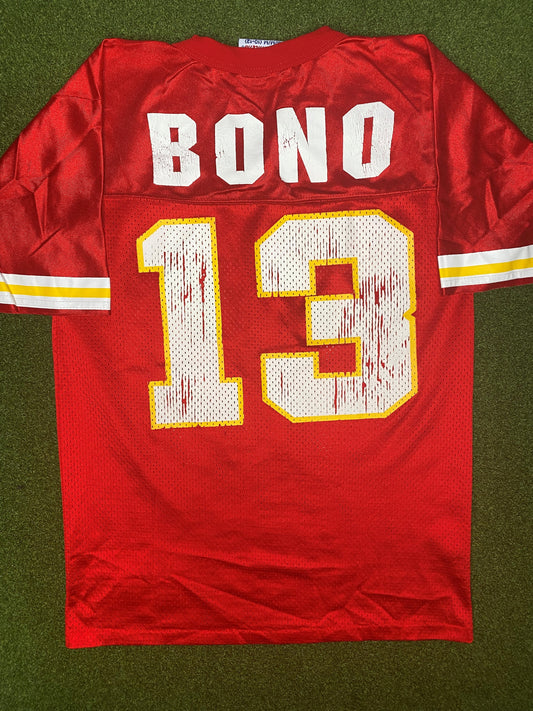 1994-1996 Kansas City Chiefs - Steve Bono #13 - Vintage NFL Jersey (Youth Medium)