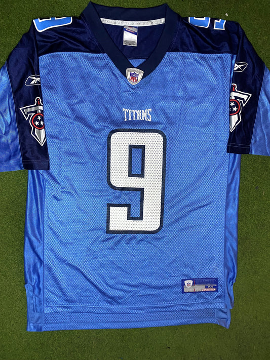 00s Tennessee Titans - Steve McNair #9 - Reebok - Vintage NFL Jersey (Medium)