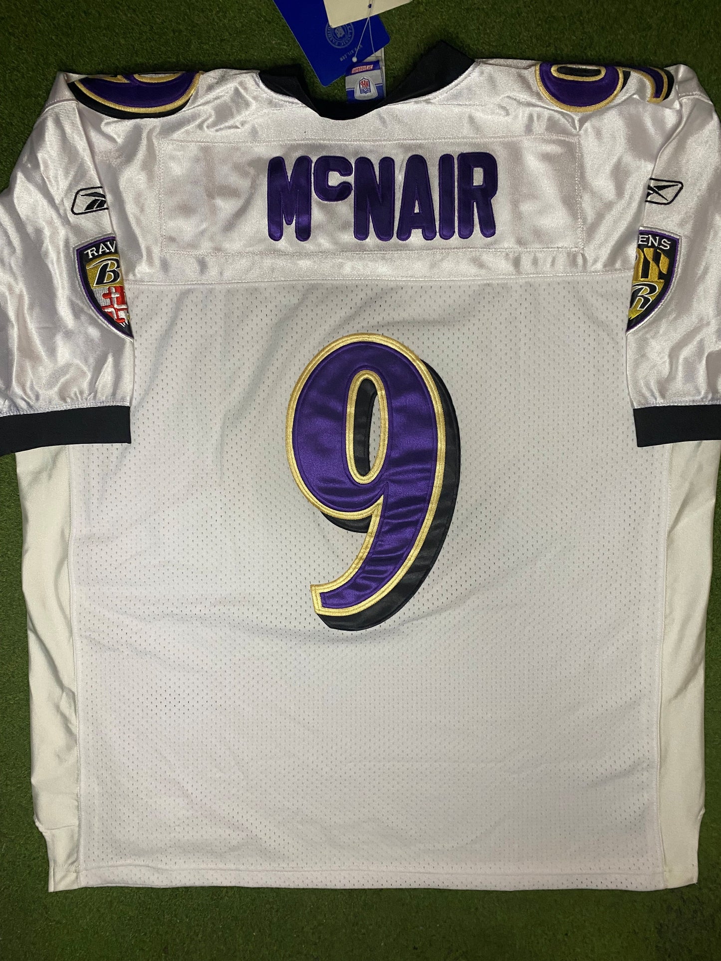 2006 Baltimore Ravens - Steve McNair #9 - Reebok Stitched NWT - Vintage NFL Jersey (54) - Gametime Vintage