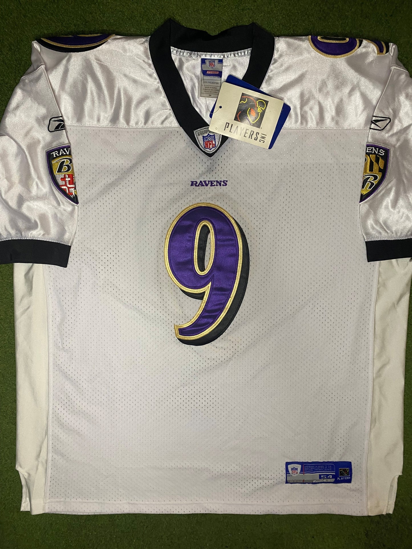 2006 Baltimore Ravens - Steve McNair #9 - Reebok Stitched NWT - Vintage NFL Jersey (54) - Gametime Vintage