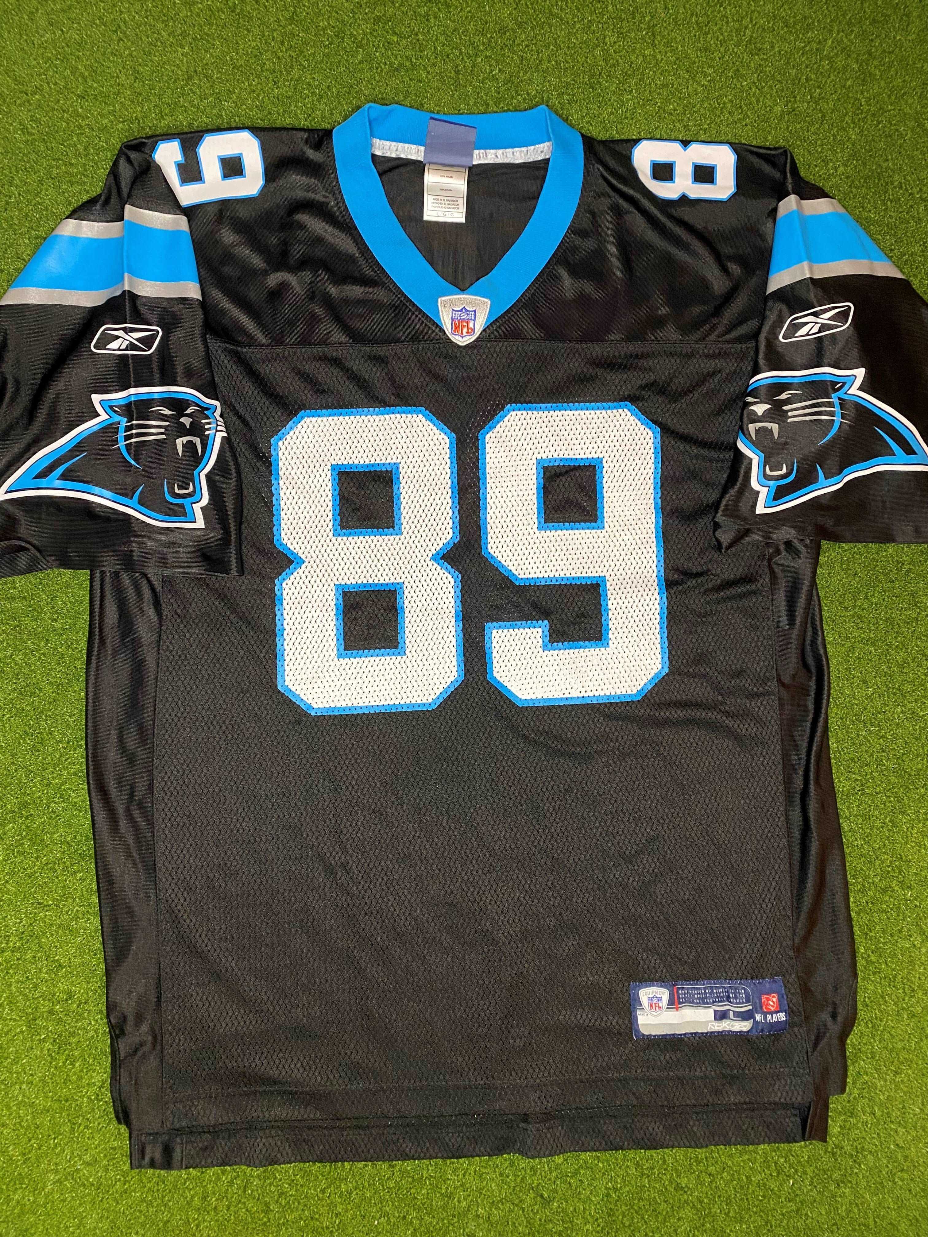 00s Carolina Panthers Steve Smith 89 Reebok Vintage NFL Jersey Gametime Vintage