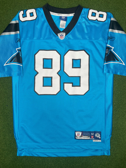 2002-2012 Carolina Panthers - Steve Smith Sr #89 - On Field Stitched - Vintage NFL Jersey (Medium)