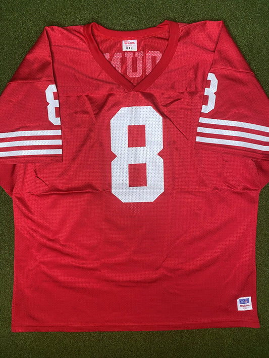 1991-1995 San Francisco 49ers - Steve Young #8 - Vintage NFL Jersey (2XL)