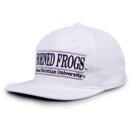 TCU Horned Frogs Retro Bar Snapback Hat