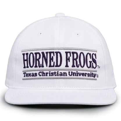 TCU Horned Frogs Retro Bar Snapback Hat