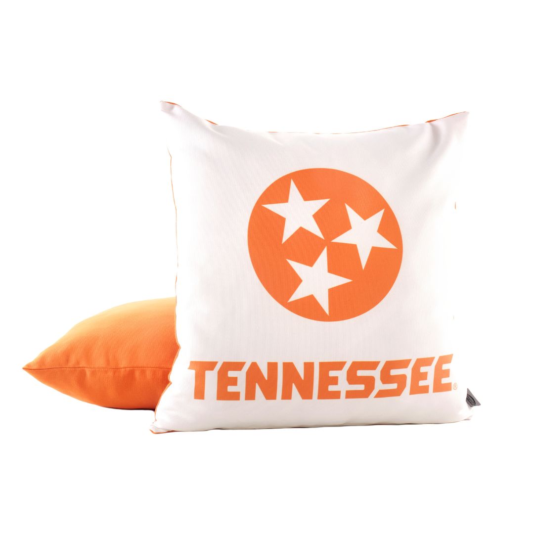 Tennessee Volunteers Tri Star Pillow Cover