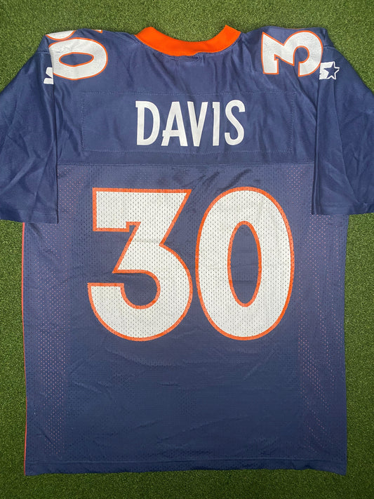 1995-2001 Denver Broncos - Terrell Davis #30 - Vintage NFL Jersey (46)