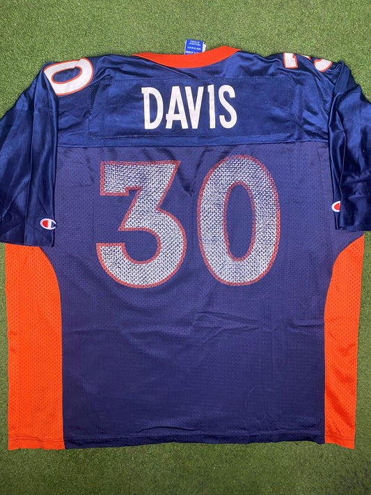 1995-2001 Denver Broncos - Terrell Davis #30 - Vintage NFL Jersey (52)
