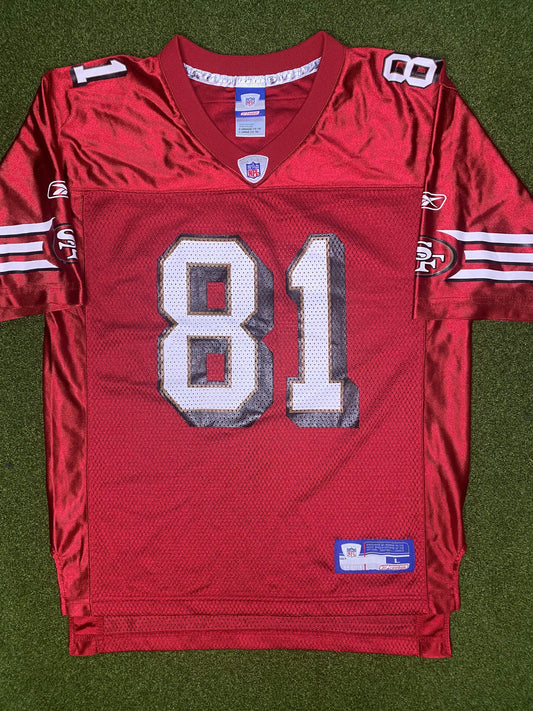 2002-2003 San Francisco 49ers - Terrell Owens #81 - Vintage NFL Jersey (Youth Large)