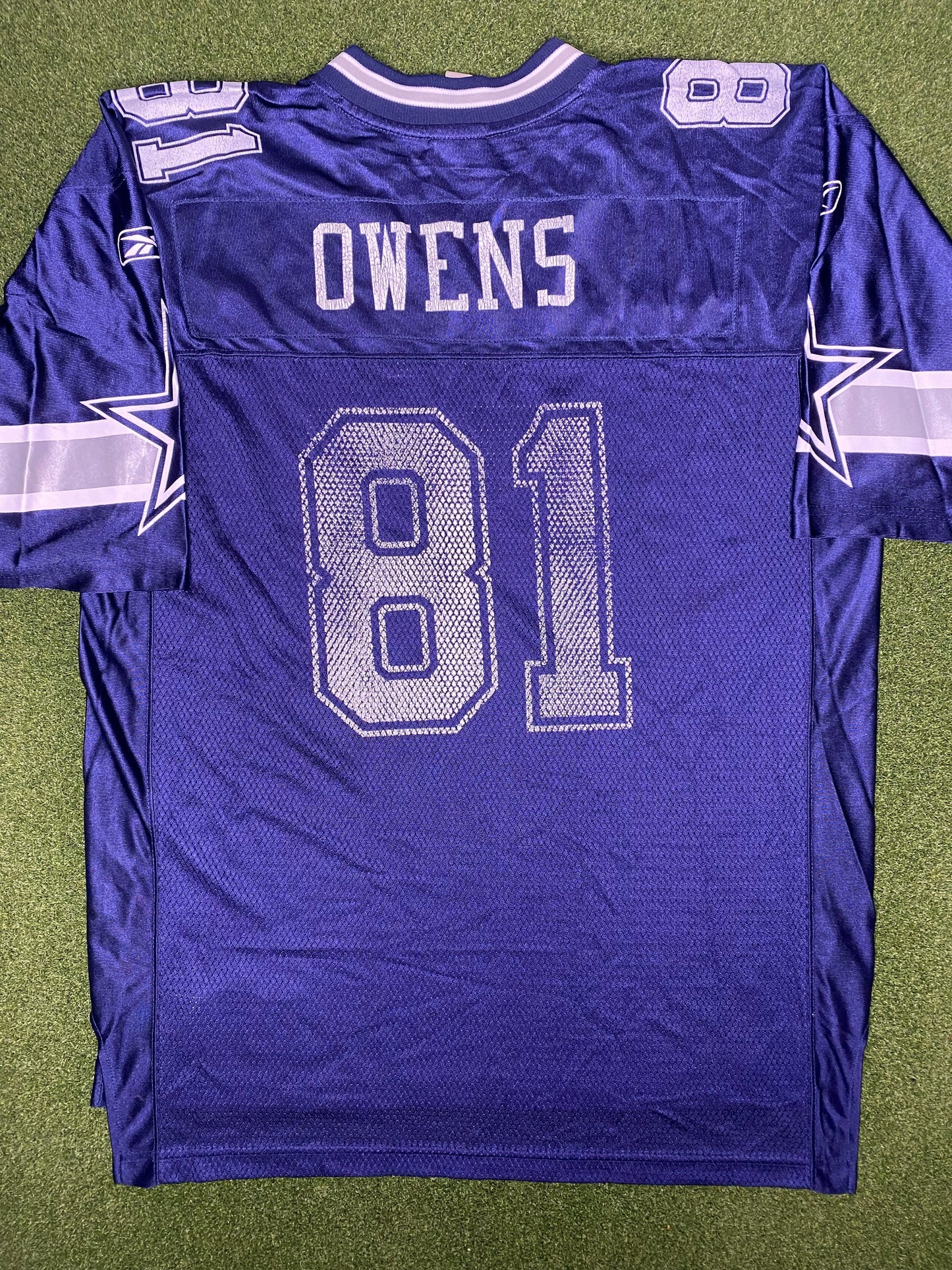 2006-2008 Dallas Cowboys - Terrell Owens #81 - Vintage NFL Jersey (Large)