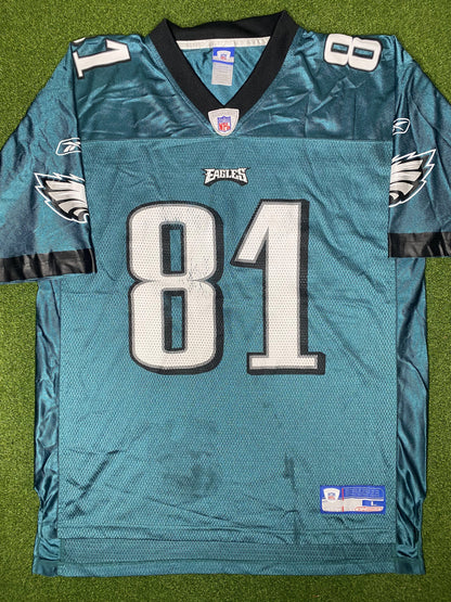2004 Philadelphia Eagles - Terrell Owens #81 - Vintage NFL Jersey (Large)