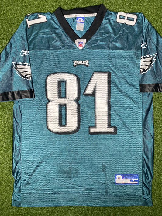 2004 Philadelphia Eagles - Terrell Owens #81 - Vintage NFL Jersey (Large)