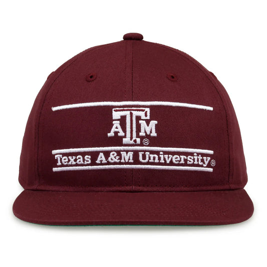 Texas A&M Aggies Retro Bar Snapback Hat