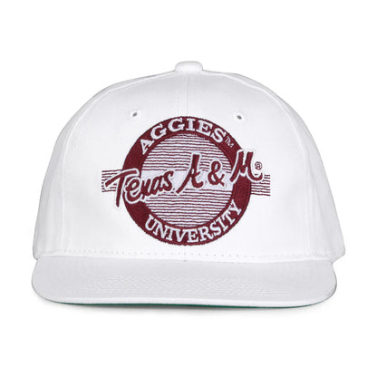 Texas A&M Aggies Retro Circle Snapback Hat