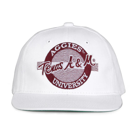 Texas A&M Aggies Retro Circle Snapback Hat