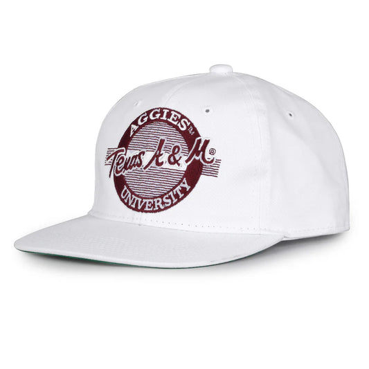 Texas A&M Aggies Retro Circle Snapback Hat