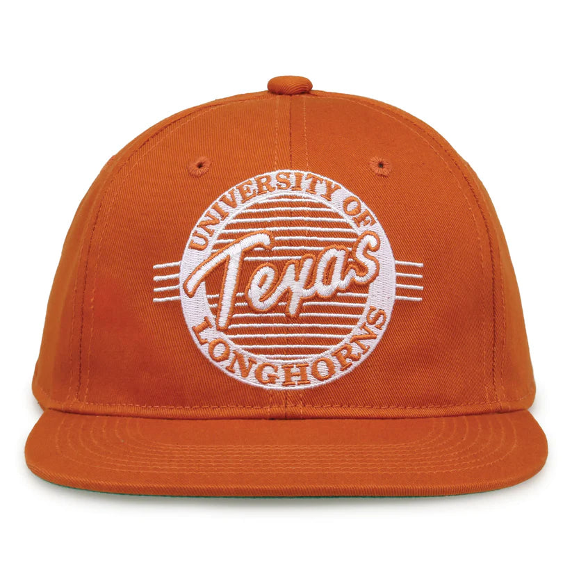 Texas Longhorns Retro Circle Snapback Hat