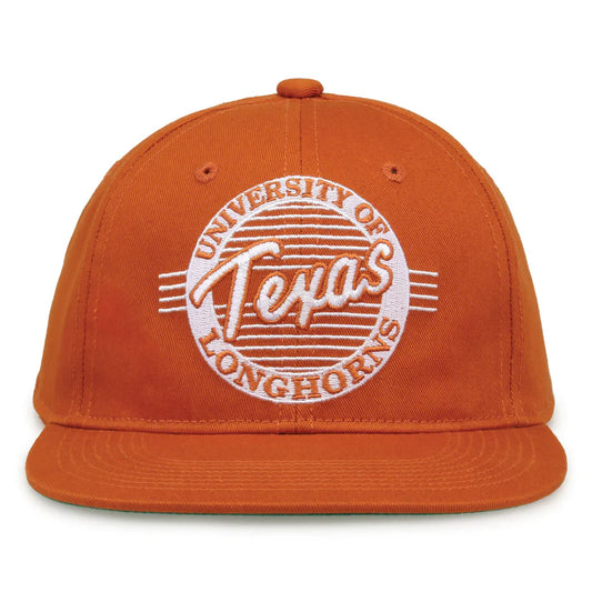 Texas Longhorns Retro Circle Snapback Hat