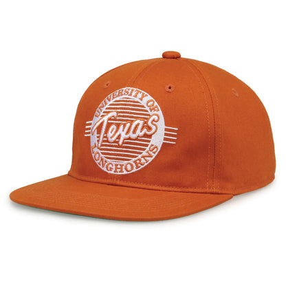 Texas Longhorns Retro Circle Snapback Hat