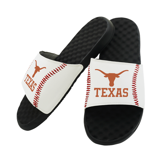 Texas Longhorns Baseball Stitch Slide Sandals