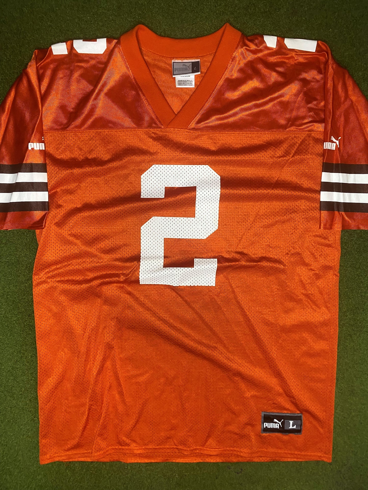 1999 Cleveland Browns - Tim Couch #2 - Puma - Vintage NFL Jersey (Large)