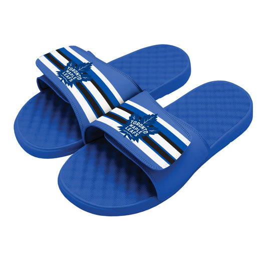 Toronto Maple Leafs Stripes Slides