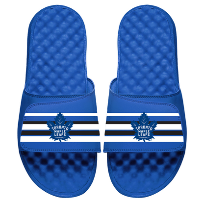 Toronto Maple Leafs Stripes Slides