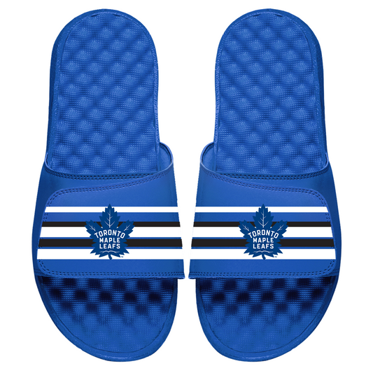 Toronto Maple Leafs Stripes Slides
