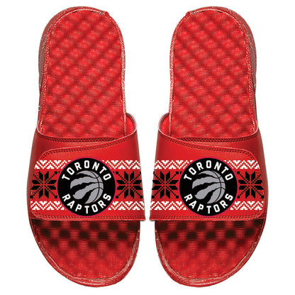 Toronto Raptors Ugly Sweater Slides