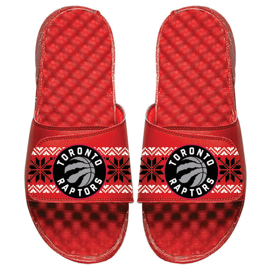 Toronto Raptors Ugly Sweater Slides