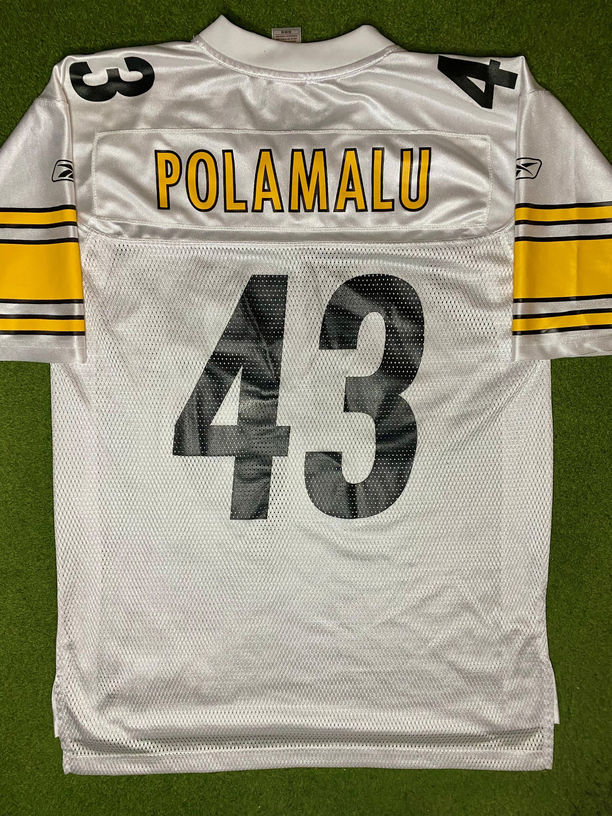 2004-2011 Pittsburgh Steelers - Troy Polamalu #43 - Vintage NFL Jersey (Medium) - Gametime Vintage