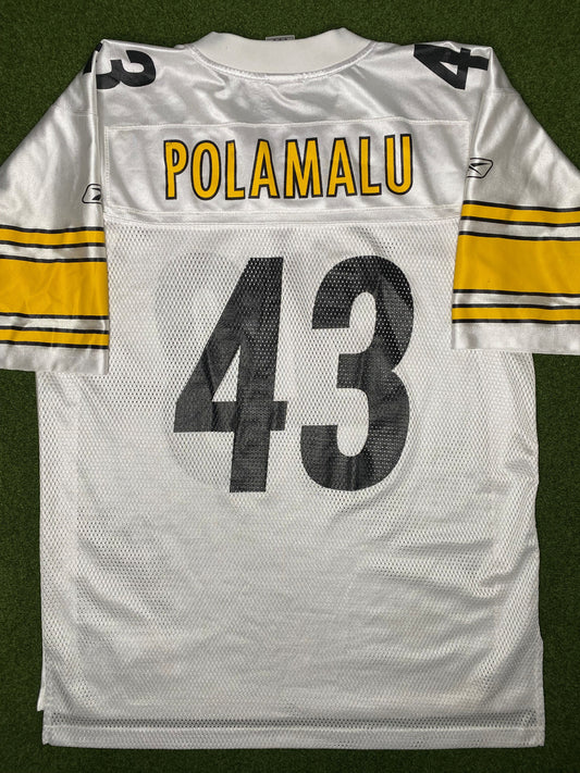 2004-2012 Pittsburgh Steelers - Troy Polamalu #43 - Vintage NFL Jersey (Medium)