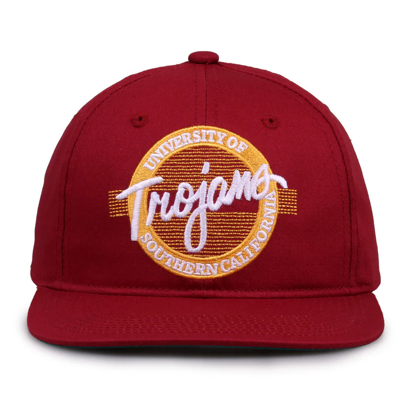 USC Trojans Retro Circle Snapback Hat