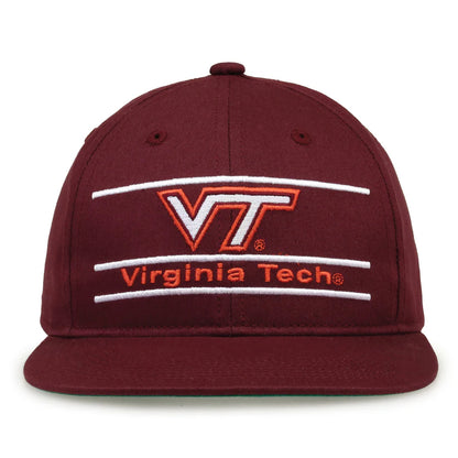 Virginia Tech Hokies Retro Bar Snapback Hat