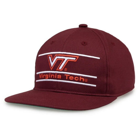Virginia Tech Hokies Retro Bar Snapback Hat