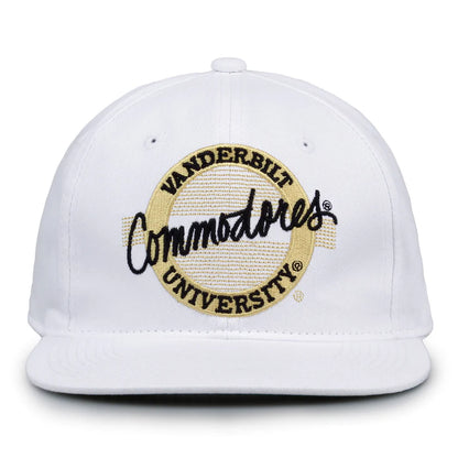 Vanderbilt Commodores Retro Circle Snapback Hat