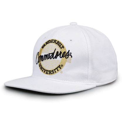 Vanderbilt Commodores Retro Circle Snapback Hat