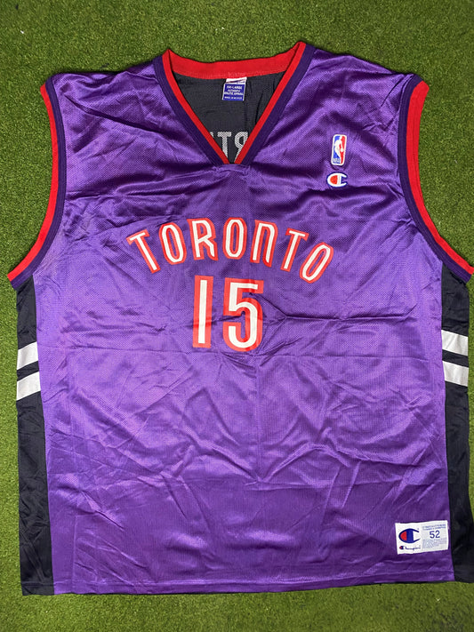 1998-2000 Toronto Raptors - Vince Carter #15 - Vintage NBA Jersey (52) - Gametime Vintage