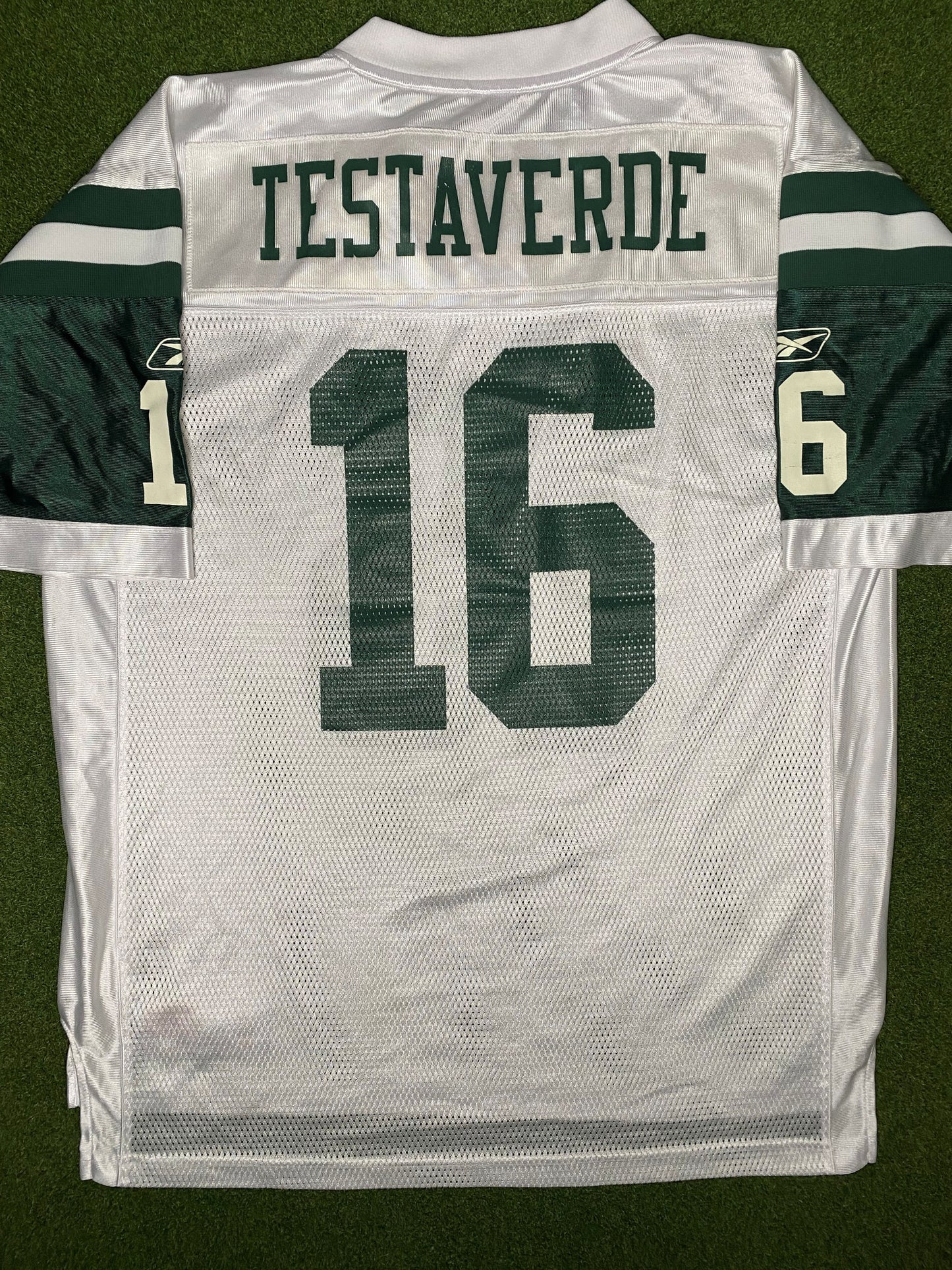 2002-2003 New York Jets - Vinny Testaverde #16 - Vintage NFL Jersey (XL)