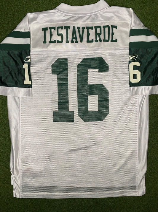 2002-2003 New York Jets - Vinny Testaverde #16 - Vintage NFL Jersey (XL)