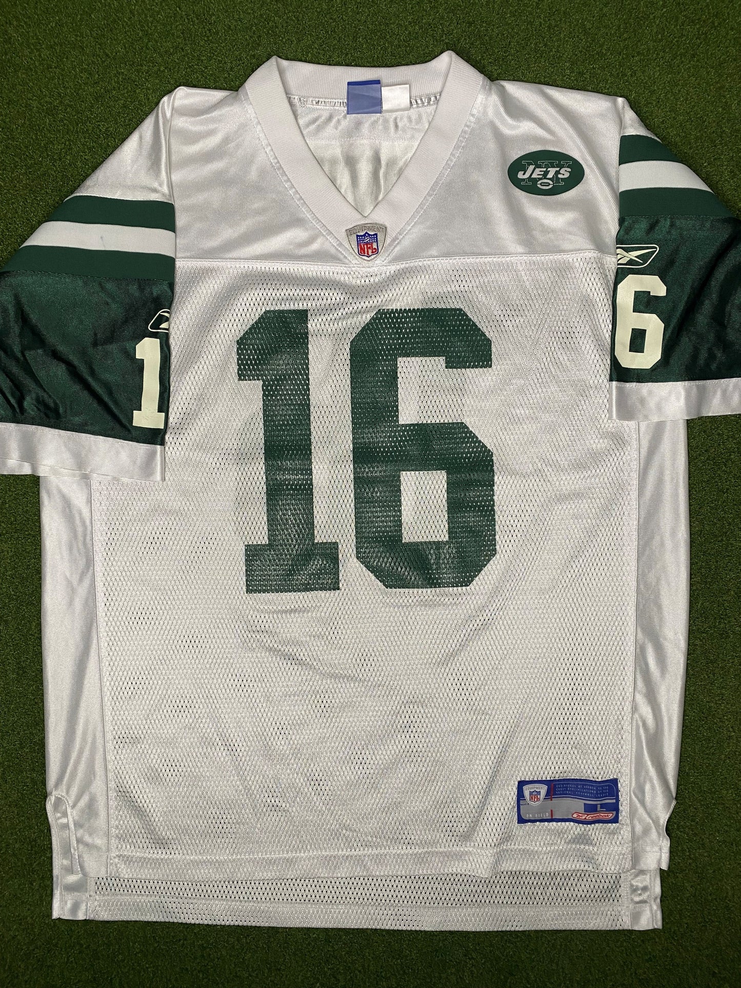 2002-2003 New York Jets - Vinny Testaverde #16 - Vintage NFL Jersey (XL)