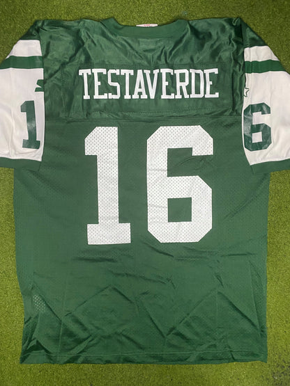 1997-2001 New York Jets - Vinny Testaverde #16 - Vintage NFL Jersey (48) - Gametime Vintage
