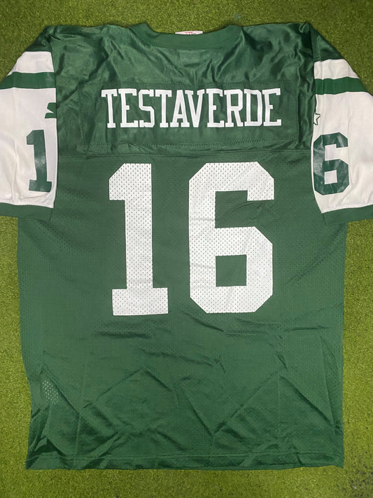 1997-2001 New York Jets - Vinny Testaverde #16 - Vintage NFL Jersey (48) - Gametime Vintage