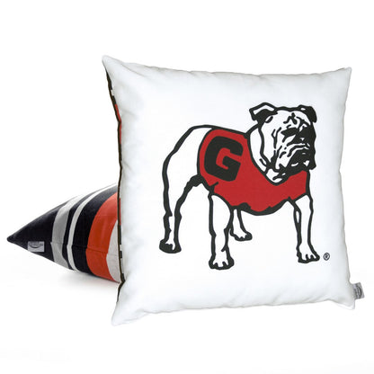 Vintage UGA Bulldogs Pillow Cover
