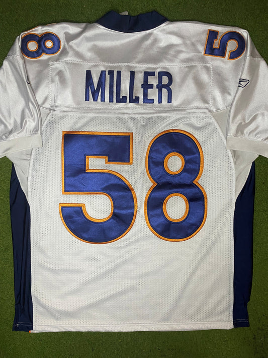 2011-2012 Denver Broncos - Von Miller #58 - On Field Stitched - Vintage NFL Jersey (52) - Gametime Vintage