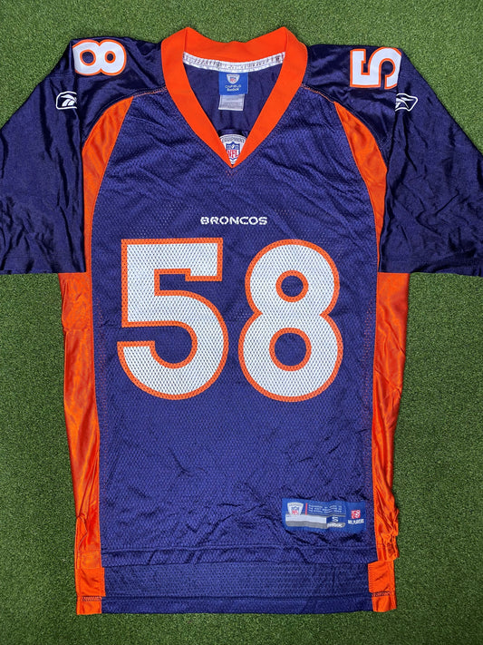 2011-2012 Denver Broncos - Von Miller #58 - Vintage NFL Jersey (Small)
