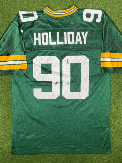 1998-2001 Green Bay Packers - Vonnie Holliday #90 - Vintage NFL Jersey (Medium)
