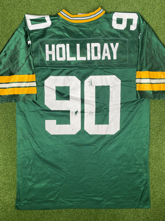 1998-2001 Green Bay Packers - Vonnie Holliday #90 - Vintage NFL Jersey (Medium)