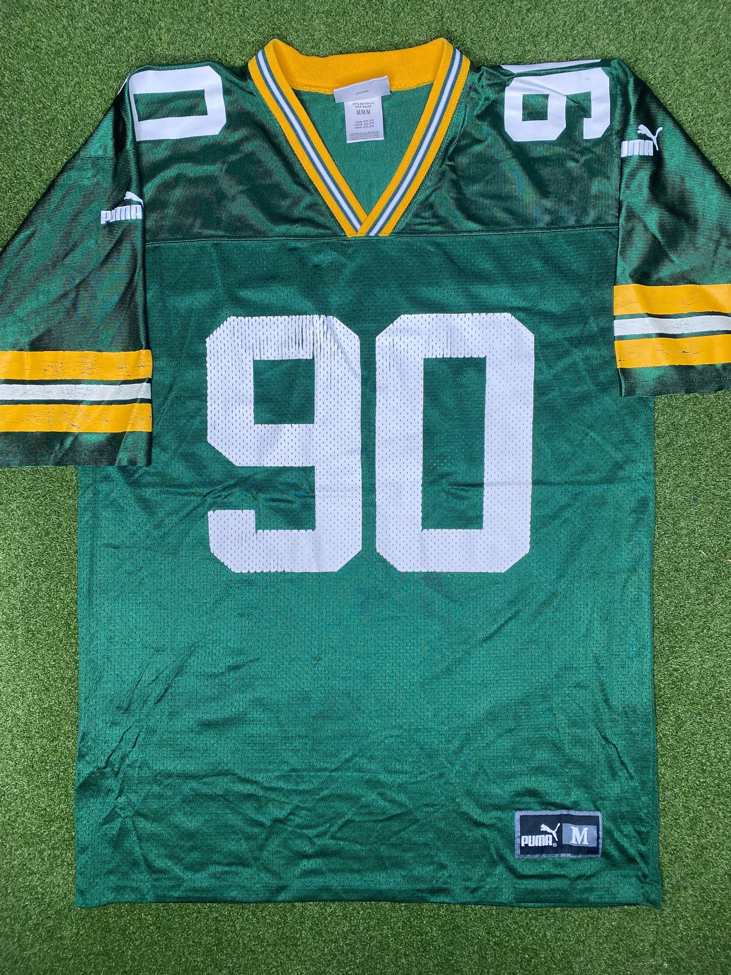 1998-2001 Green Bay Packers - Vonnie Holliday #90 - Vintage NFL Jersey (Medium)