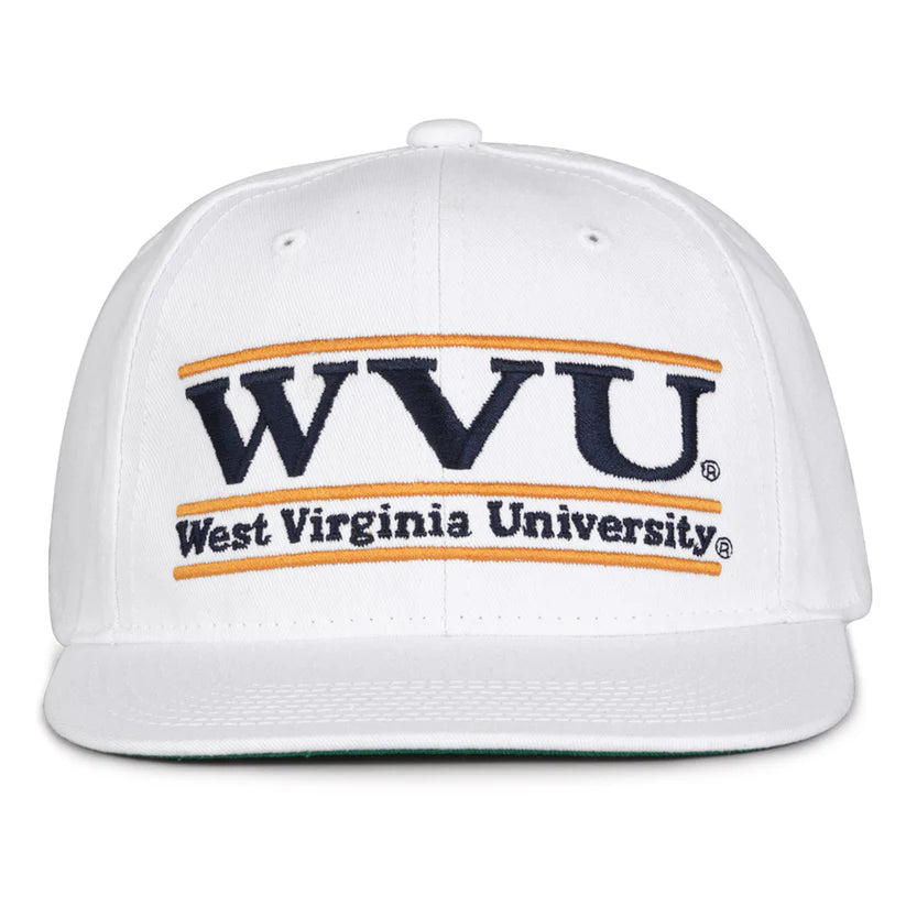 West Virginia Mountaineers Retro Bar Snapback Hat